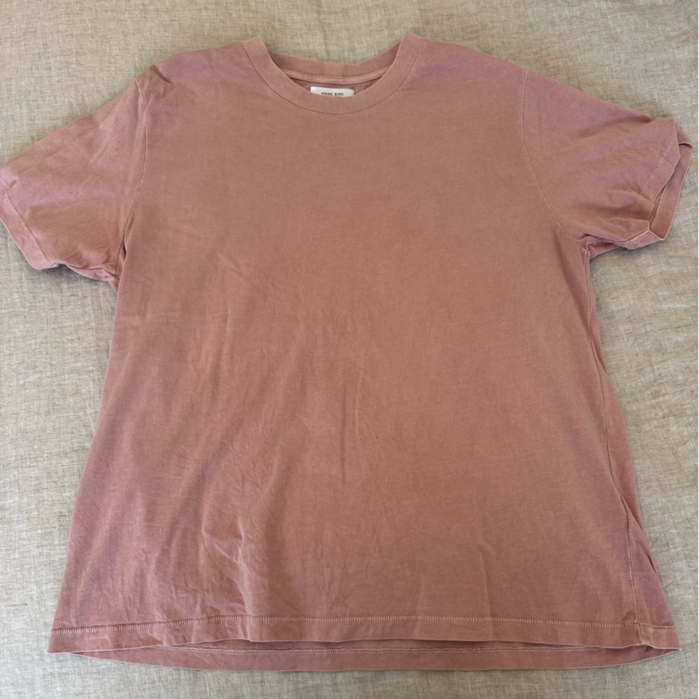 Anine Bing Dusty Pink T-Shirt